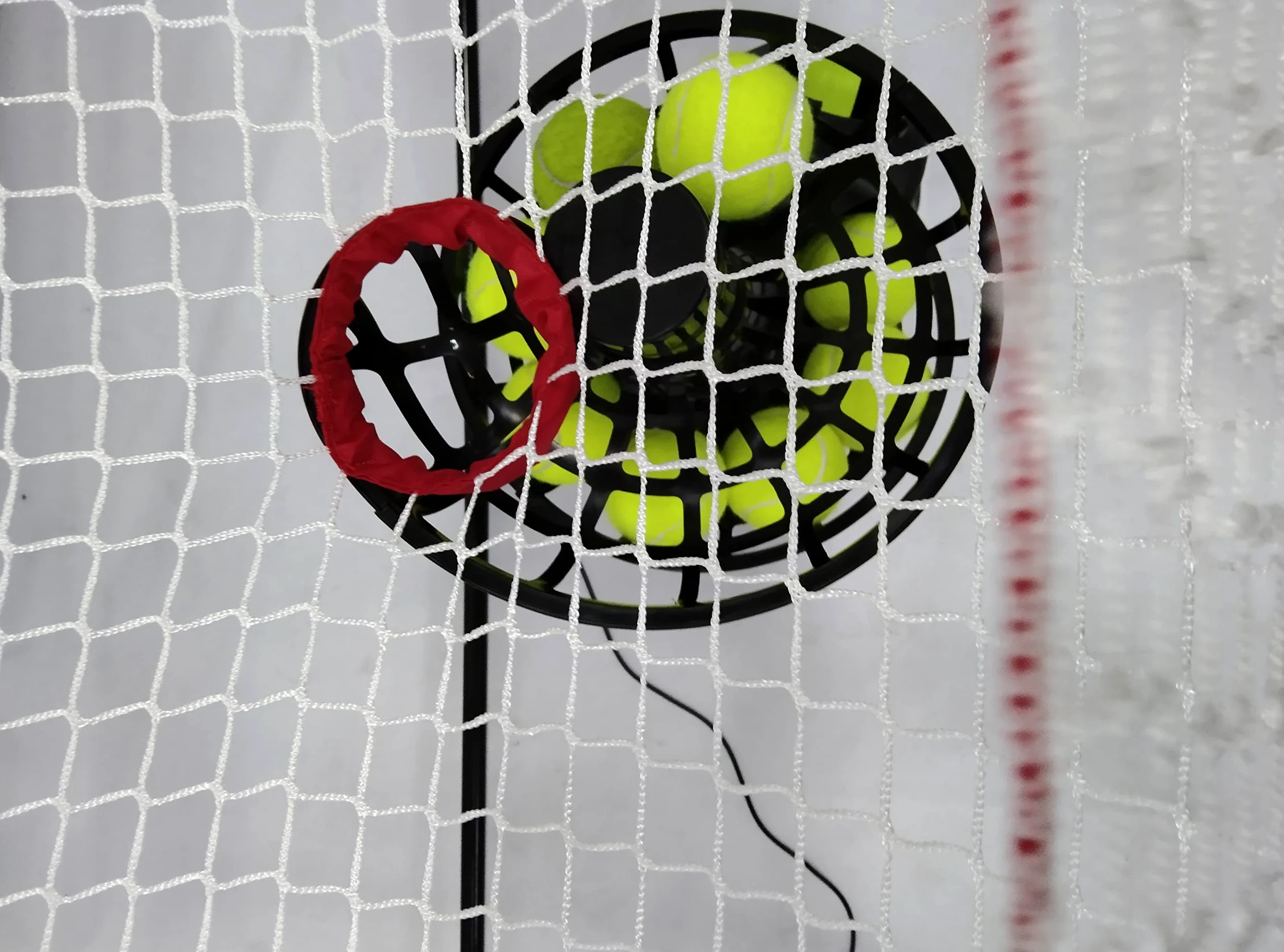 Una Red Adecuada para la máquina de Tenis,Lanzador de Tenis; Apto para béisbol&sóftbol&Cricket; portátil y fácil de Desmontar; Apto para Practicar en Interiores y Exteriores