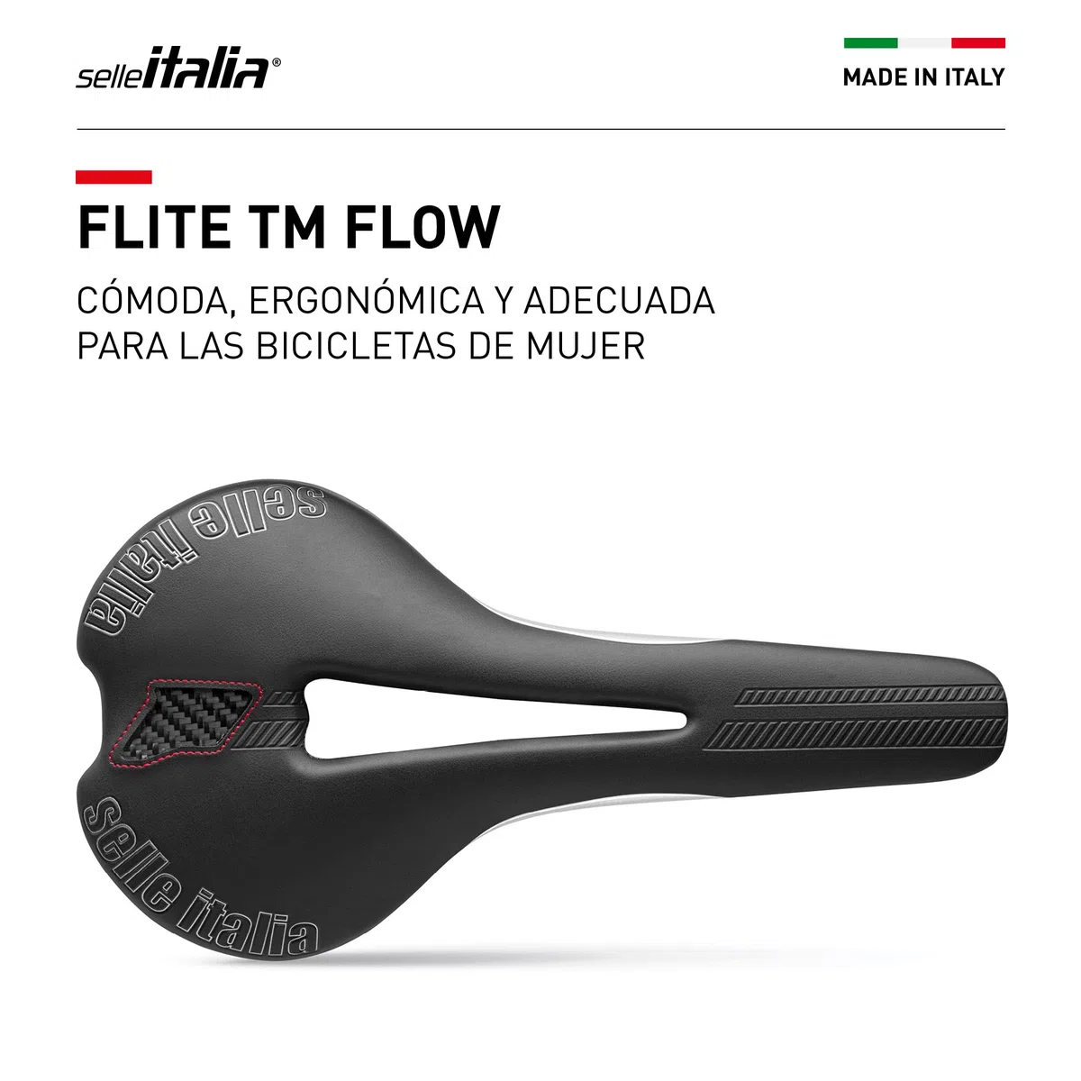 212670VAR - Flite TM Flow Negro Saddle