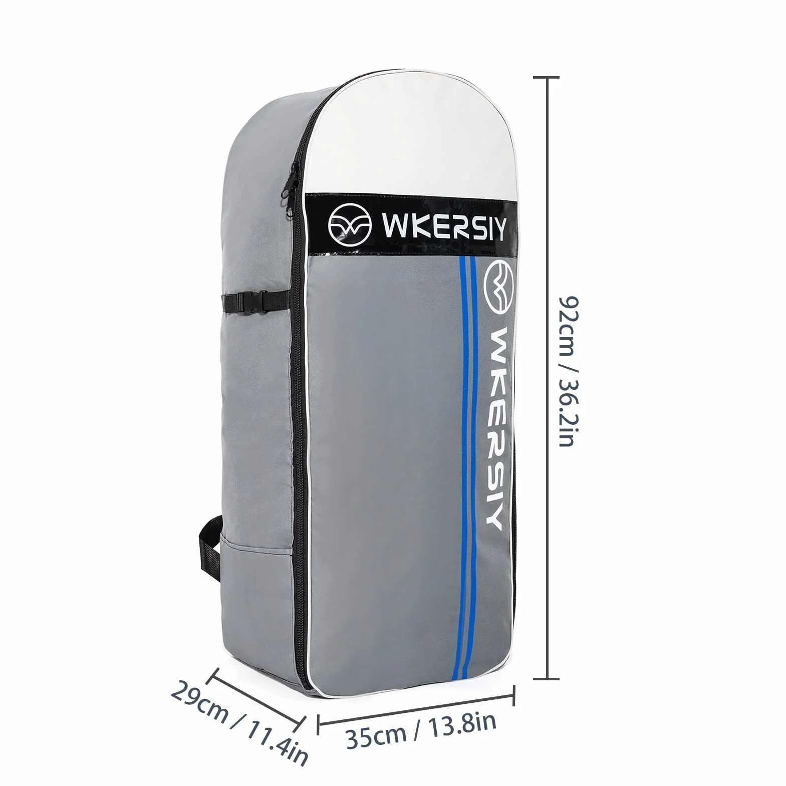 HUIOP Mochila de viaje para SUP hinchable Stand Up Paddleboard Bolsa de transporte Bolsa de hombro, Mochila de Paddleboard