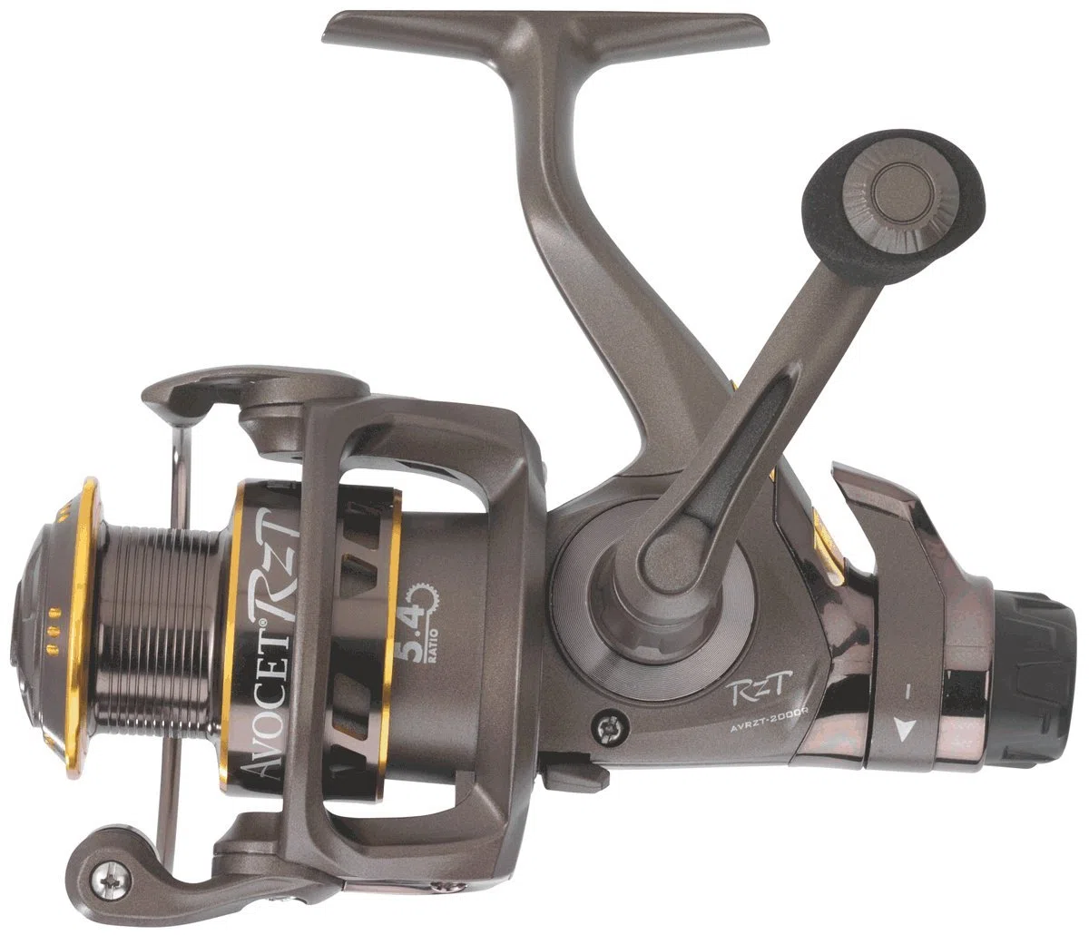 Mitchell Spinning Reel, Avocet RZT Reels, All Round Fish, Feeder, Bolognase, Fresh Water Sea Fish Angler, Perch, Pike, Zander, Black, 5.4:1 Gear Ratio, Robust & Lightweight, 8+1 Bearing Count