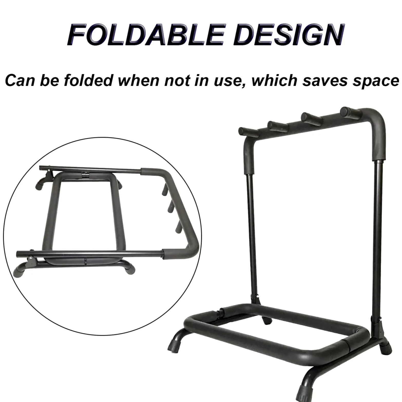 OVARIA Soporte Vertical for Rifle, Soporte for Guitarra con Esponja, Culata de Pistola Estable con amortiguación confiable, Soporte de exhibición de Pistola Larga for la mayoría de carabinas y Rifles