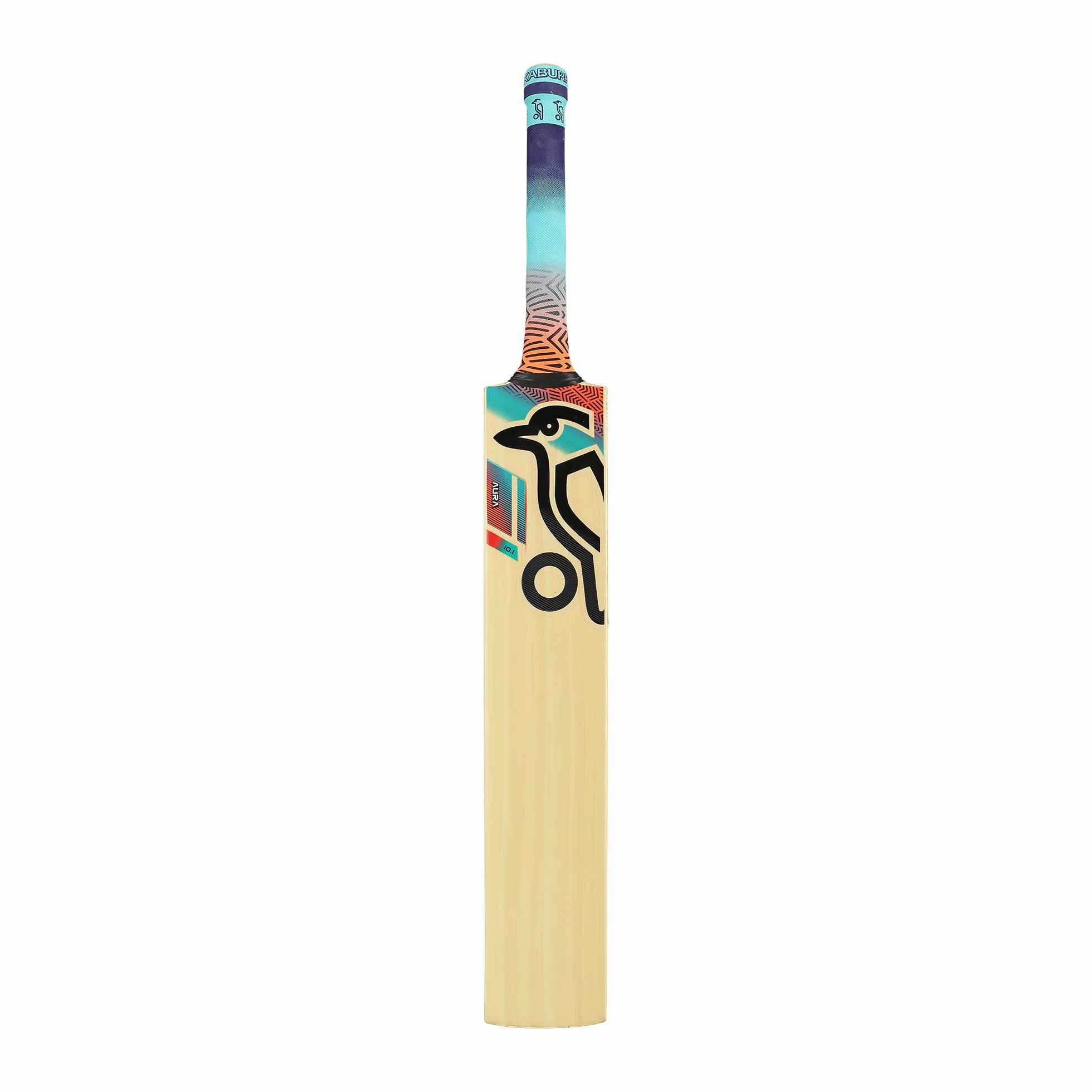 Kookaburra Aura 10.1 Cricket Bat-Size 2 Bate Junior, Juventud Unisex, Rosa y Azul, Talla 2
