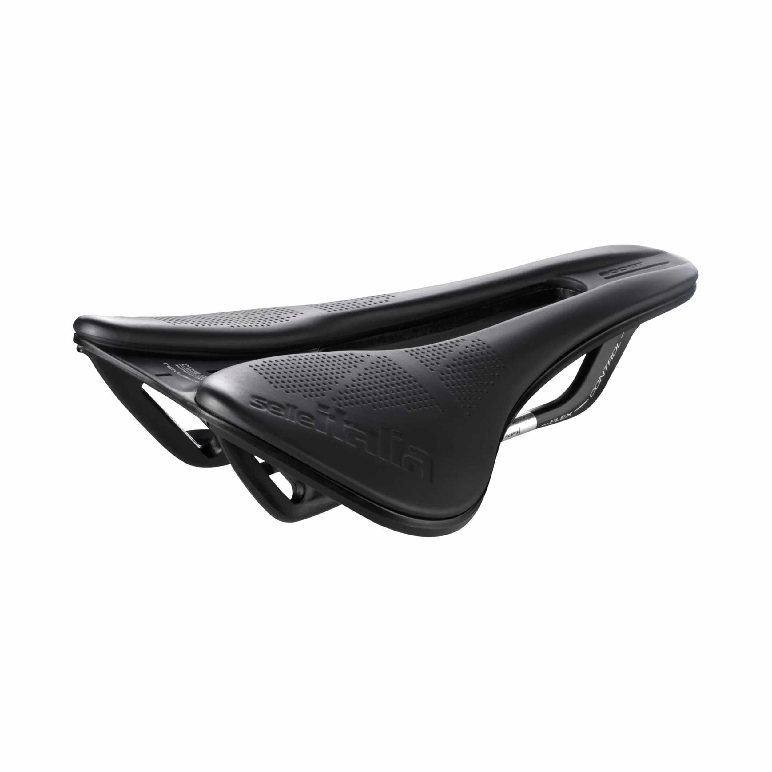 Selle Italia Novus Boost Evo Superflow - Sillín para bicicleta de carretera, Enduro, MTB, con orificio anatómico Superflow