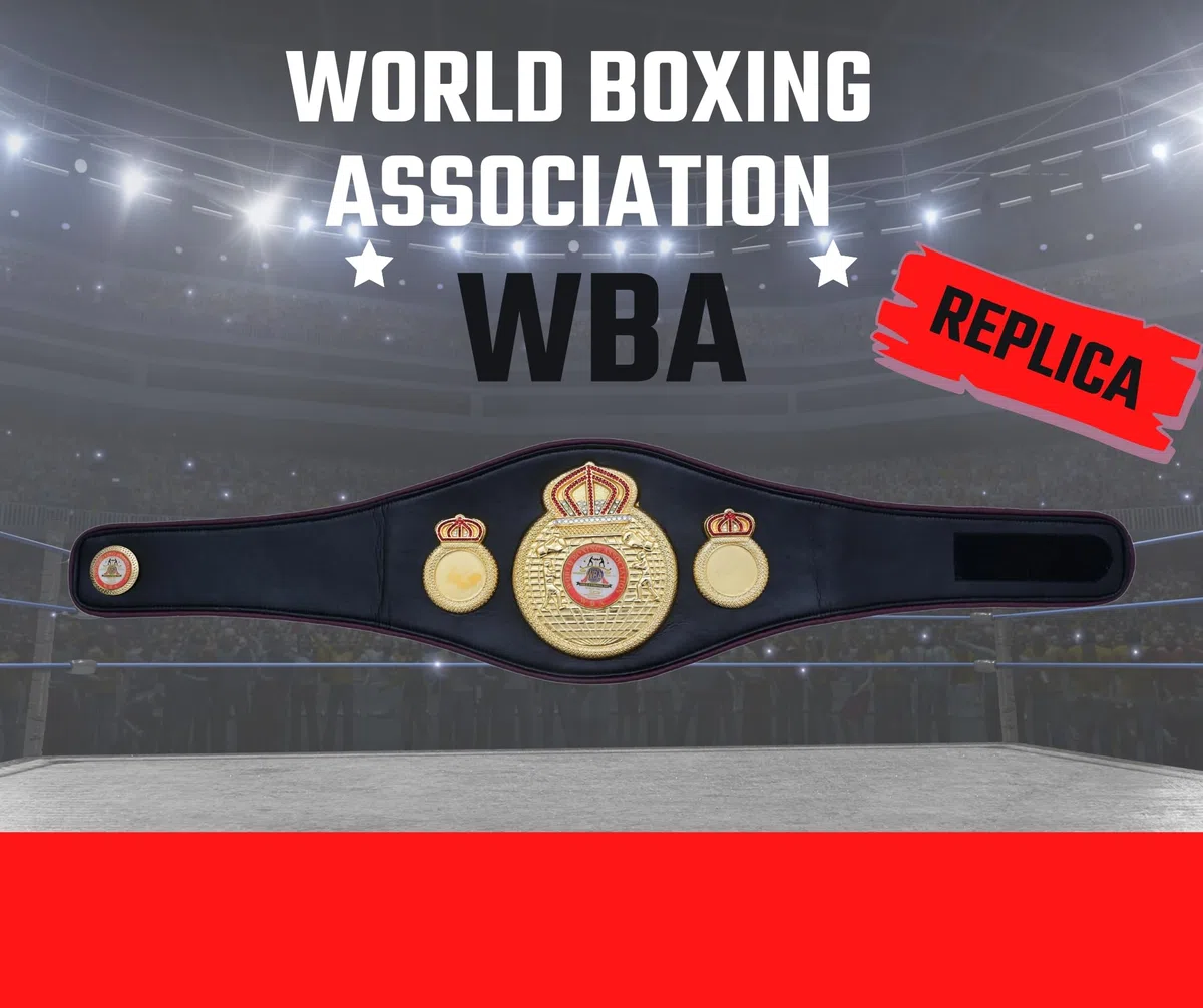 Réplica del cinturón del Campeonato Mundial de Boxeo del CMB, cinturón de cuero verde tamaño adulto con diseño 3D y placas y hebilla chapadas en oro, ideal para regalos y exhibiciones de fans