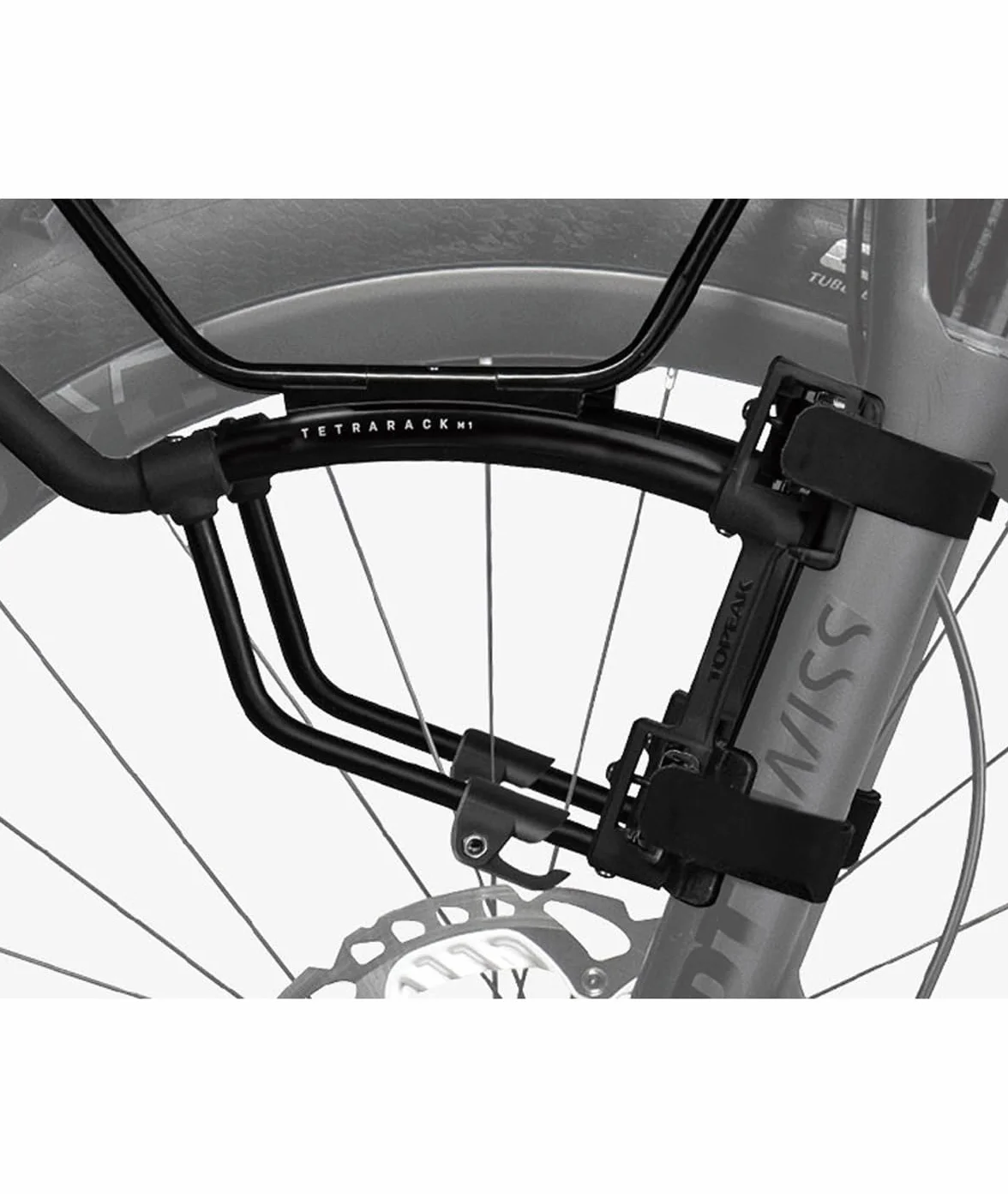 Topeak Tetrarack M1 - Portaequipas Unisex para Adultos, Color Negro, 37,4 cm