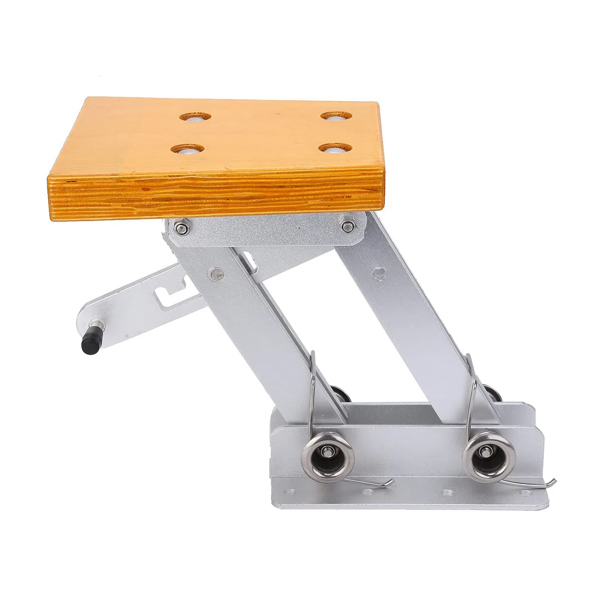 Yctze Soporte de Servicio de Montaje de Motor Fueraborda de Aluminio para Motores Auxiliares 20, Soporte de Placa Marina 1 de Motor Fueraborda, de , de Plegable, de Barco Mo