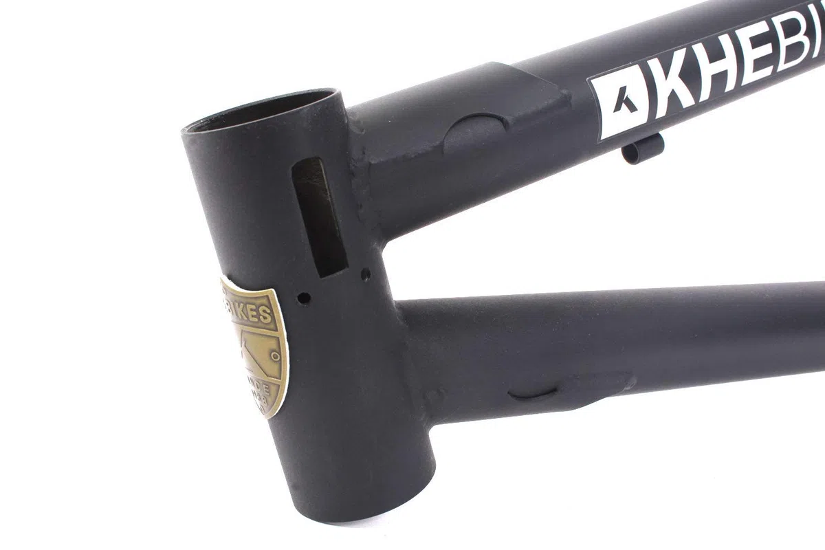 KHE BMX Frame Cope 50.8 cm Negro Mate Tubo Superior Longitud 20.6 Pulgadas Solo 2.5 kg US BB