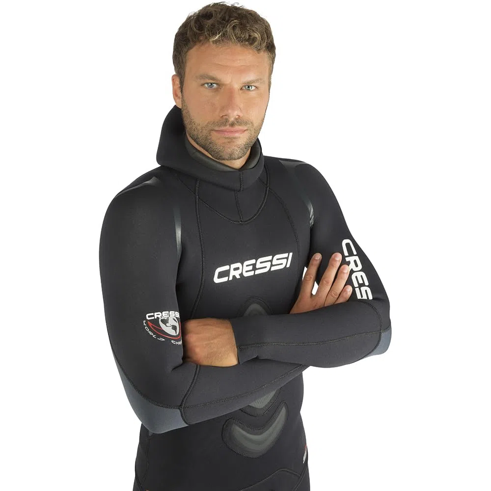 Cressi Apnea Complete Wetsuit - Traje Profesional de Apnea y Pesca, Hombre