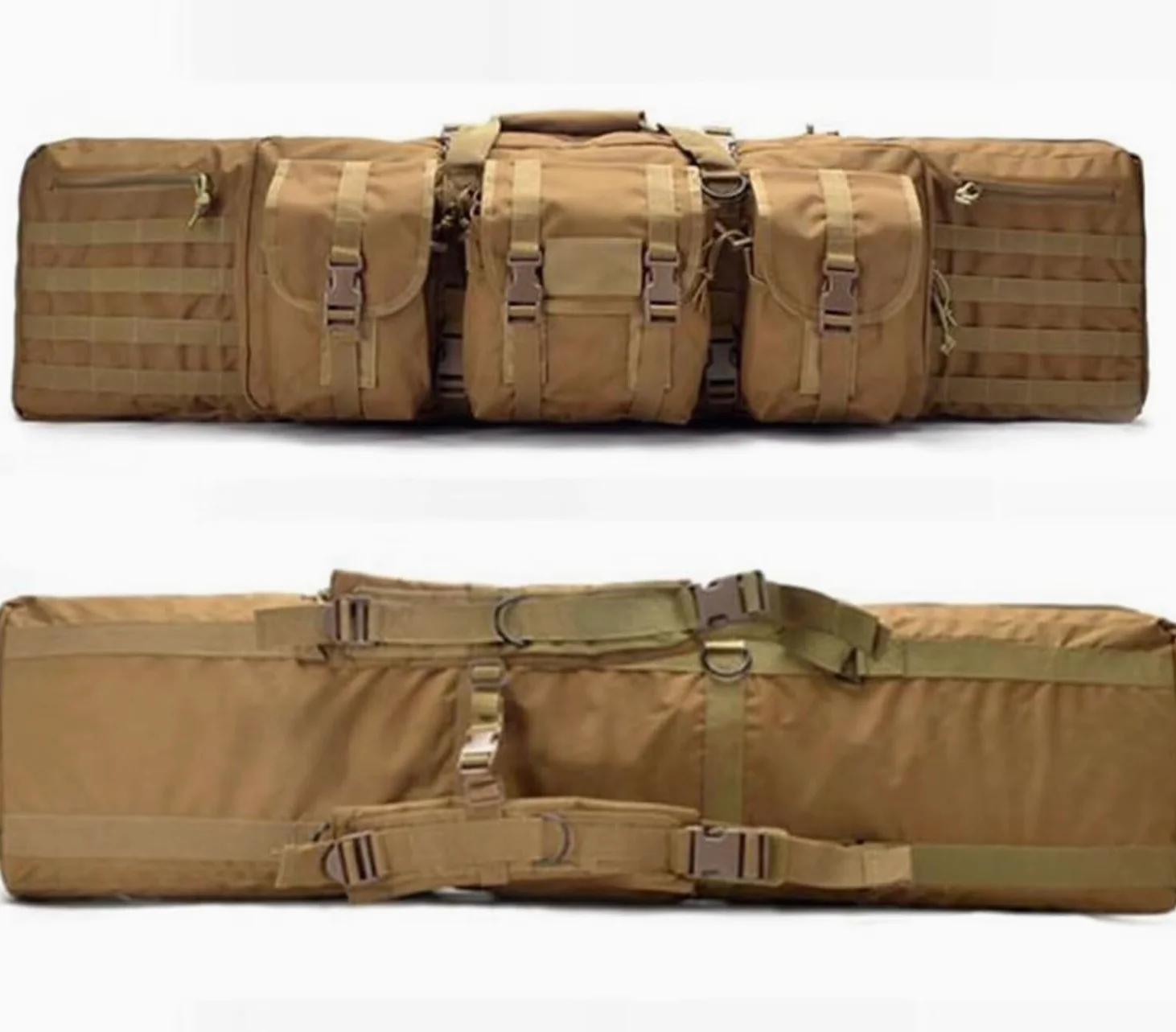 Genérico Caza Táctica Rifle Gun Case Airsoft Gun Bag al Aire Libre Militar de Tiro de Francotirador Pistola de Transporte Mochila de Protección