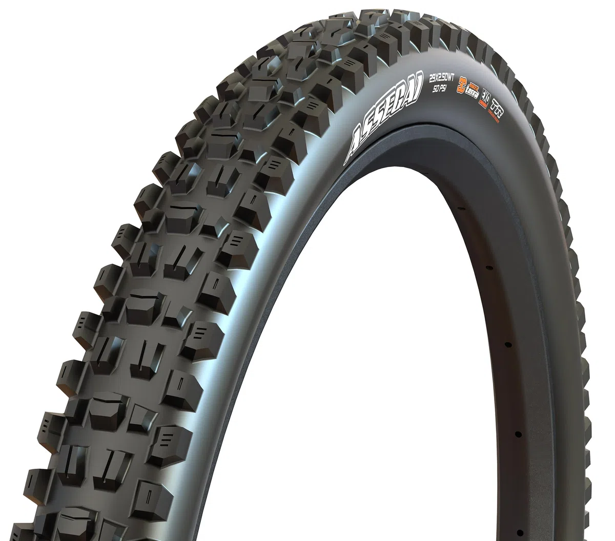 Maxxis Assegai Parti per Bici, Unisex-Adulto, Nero, 29 x 2.60