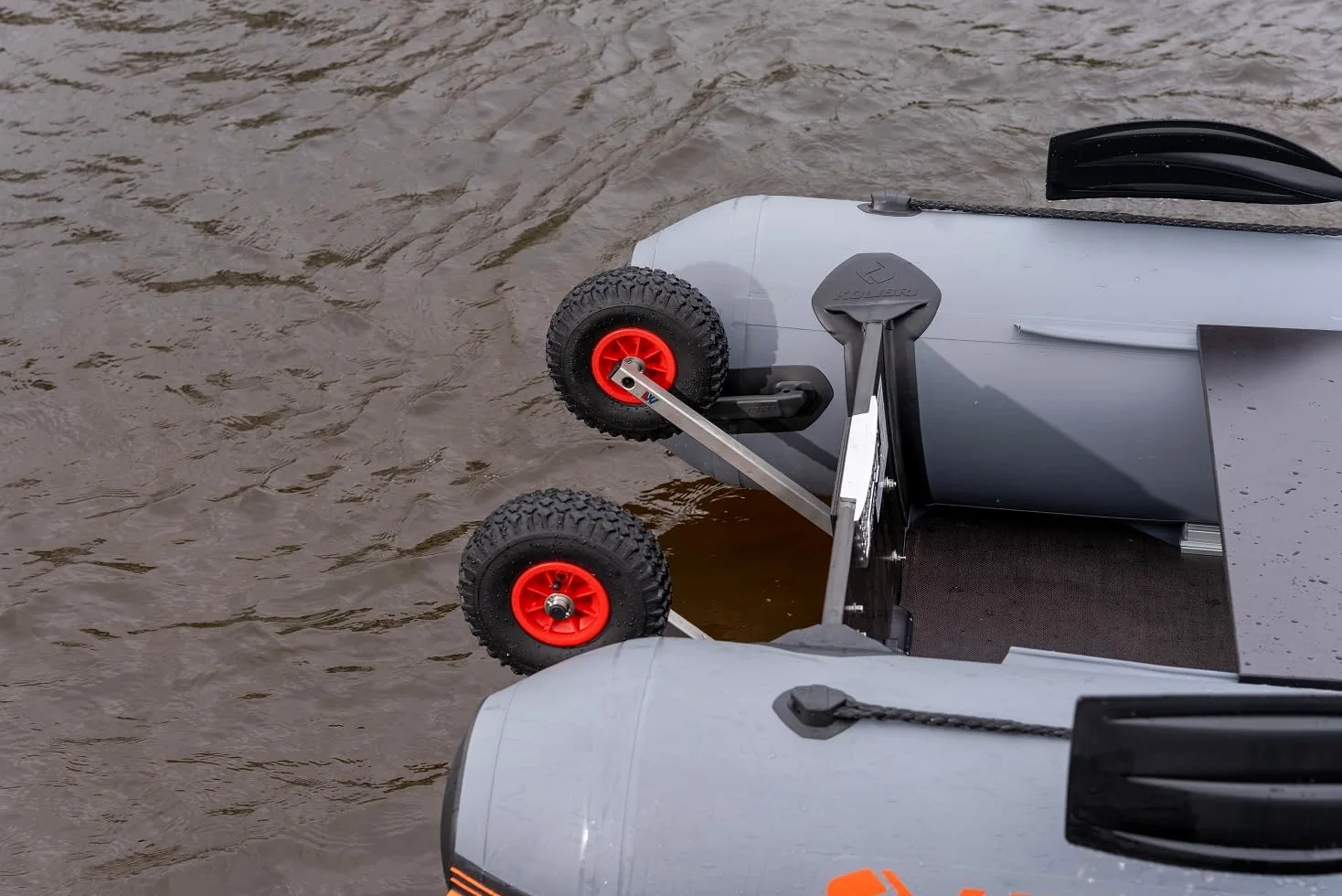 Ruedas de Botadura, Ruedas de Barco, Ruedas de Lanzamiento, Bote inflable, Plegable, Acero inoxidable