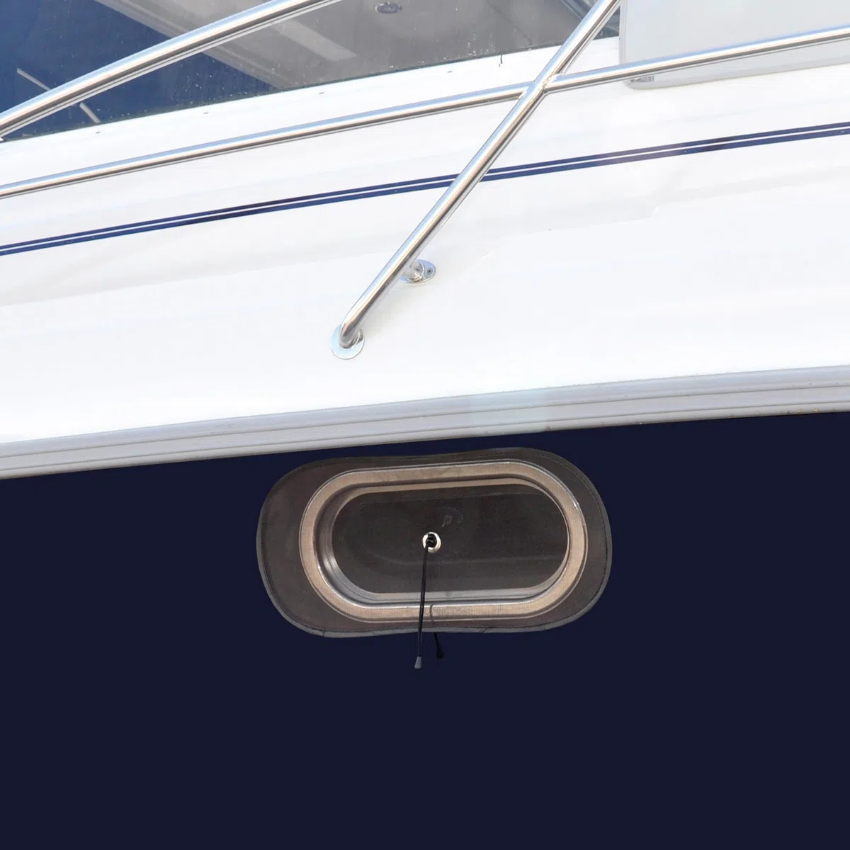 Mosquitera para portlights de Barco, de tamaño Universal, se Monta Desde el Interior con imán, se Adapta a Todas Las Marcas (#1430, 2 Unidades) Portilla no incluida