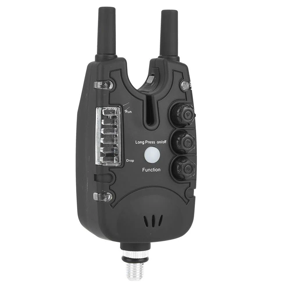 CHICIRIS Mordedura de pescado alarma electrónica de pesca Alerta LED -mordida con señal sensible ABS Material para barra de pescado accesorio
