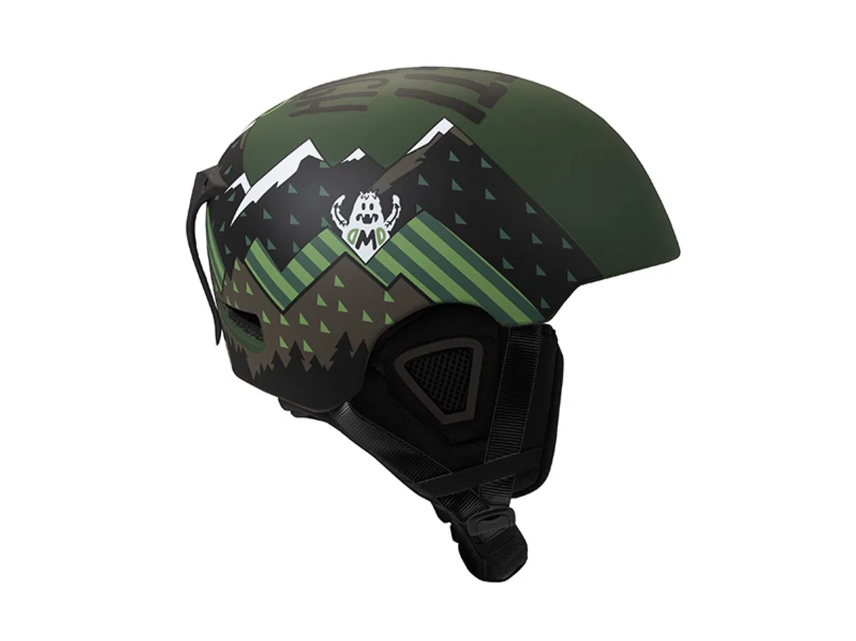 Yeti - Casco de esquí en Molde Verde