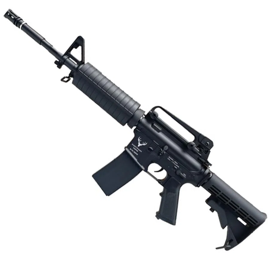 Carabina Huntsman Arms M4 Carbine CO2 (4,5mm) | Pack Que Incluye: Rifle Tipo metralleta semiautomática de Aire comprimido + CO2 + balines (Bolas de Acero BB's)