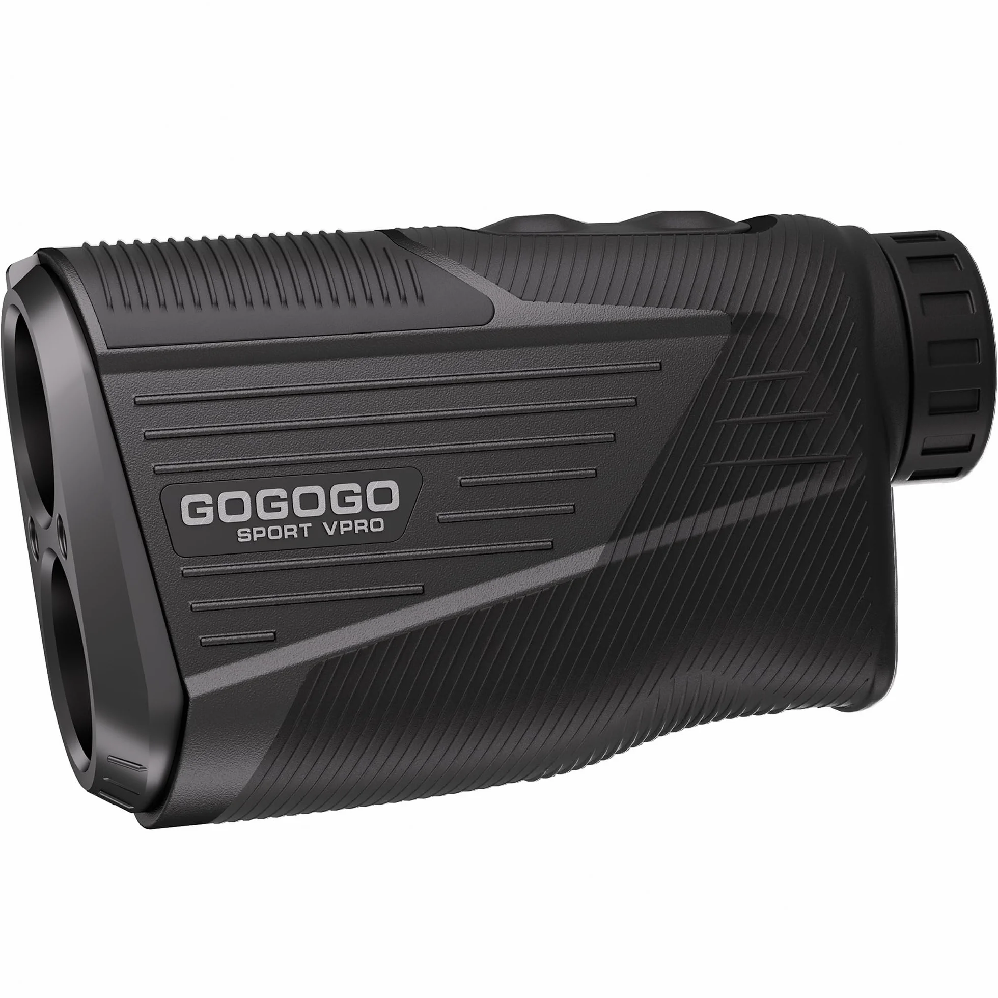 Gogogo Sport Vpro Telémetro Laser Golf Caza 1372/2285 M/Yardas/Feet, Recargable Medidor Laser Magnético Precisión ±0.5yd, Modos para Pendiente Off/ON, Vibración de Bloqueo de Bandera, Escaneo