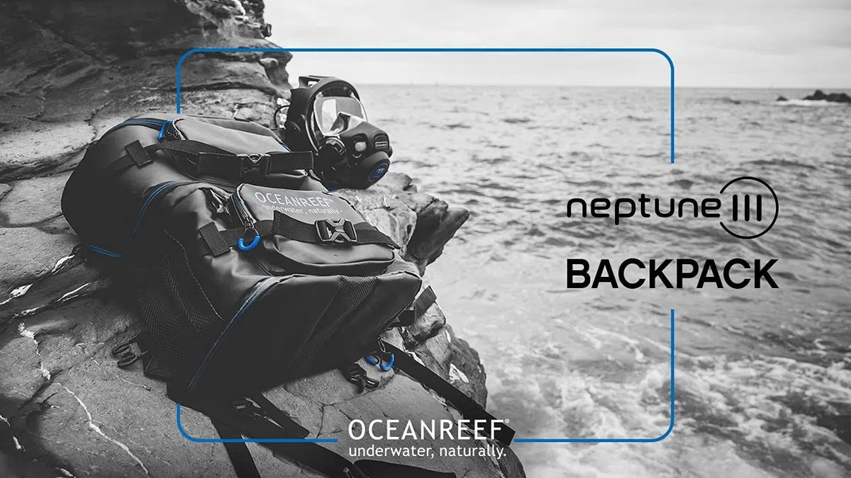 OCEAN REEF Neptune III Backpack - Mochila para el buceo - Una mochila para buceadores, diseñada por buceadores