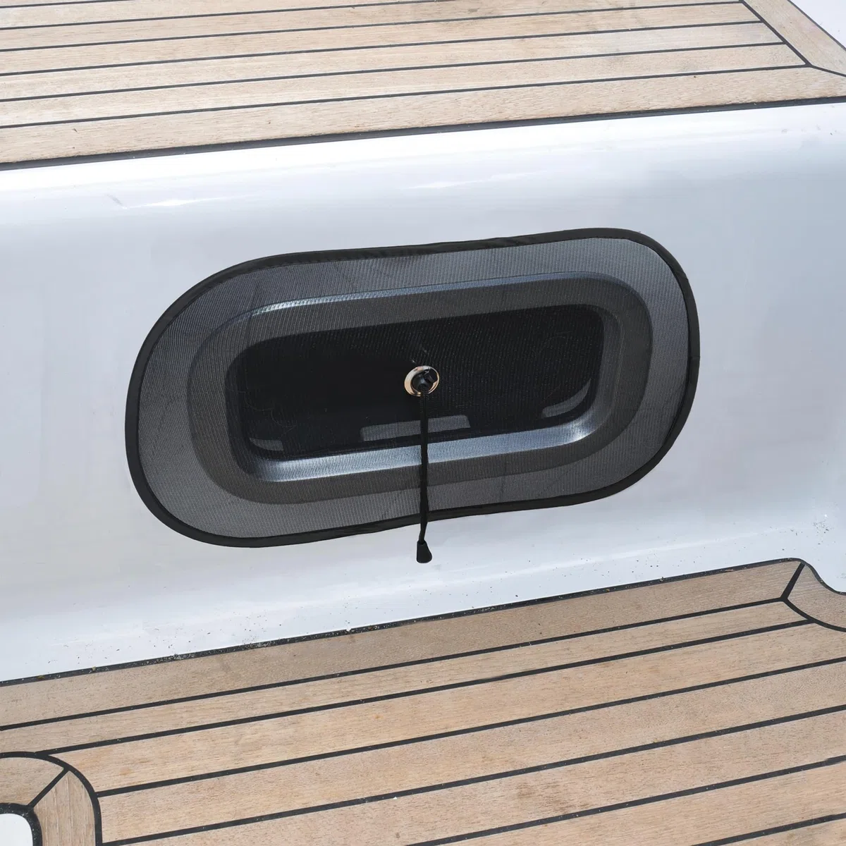 Mosquitera para portlights de Barco, de tamaño Universal, se Monta Desde el Interior con imán, se Adapta a Todas Las Marcas (#1430, 2 Unidades) Portilla no incluida