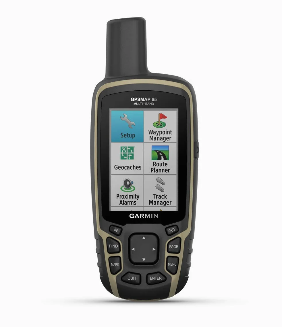 Garmin GPSMAP 65 GPS para Navegación al Aire Libre con Maletín