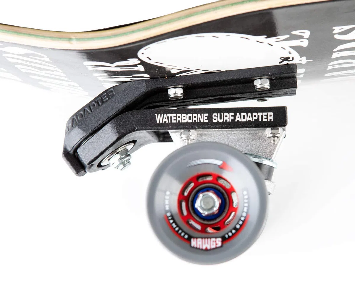 WATERBORNE SKATEBOARDS ataques y Soportes a Frente del Carro de - Crucero y Carve en la Cubierta del monopatín Completo, Gota través, Estilo Libre, Talla de Longboard, Penny, Carver, Crucero