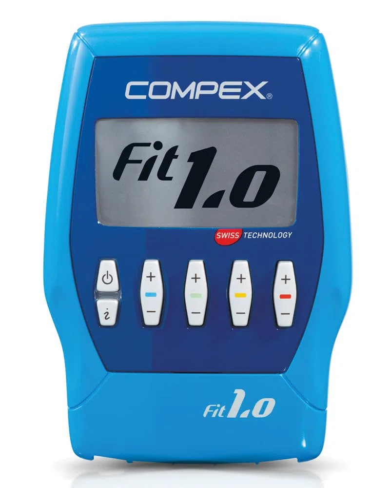 Compex Fit 1.0 Electroestimulador, Unisex, Azul