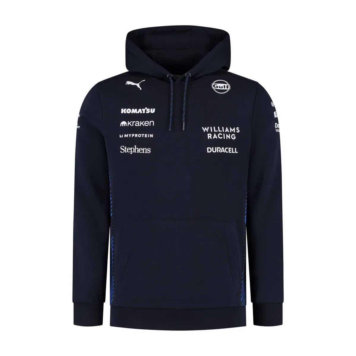 PUMA Williams Racing Formula 1 Sudadera del Equipo 2025 para Hombre - Azul Marino