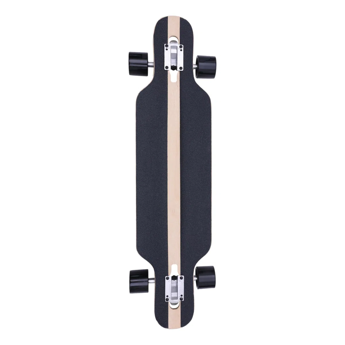 Longboard Completo MAXOFIT 36" de 92 cm para Freestyle, Freeride y Cruising con Eje de Aluminio, Ruedas de Alta Velocidad y Fácil Manejo para Adolescentes y Adultos Principiantes y Profesionales