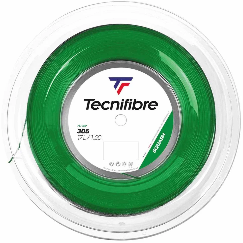 Tecnifibre Bobine 110M-305-1.20 - Cuerda de Squash para Adulto, Verde, único