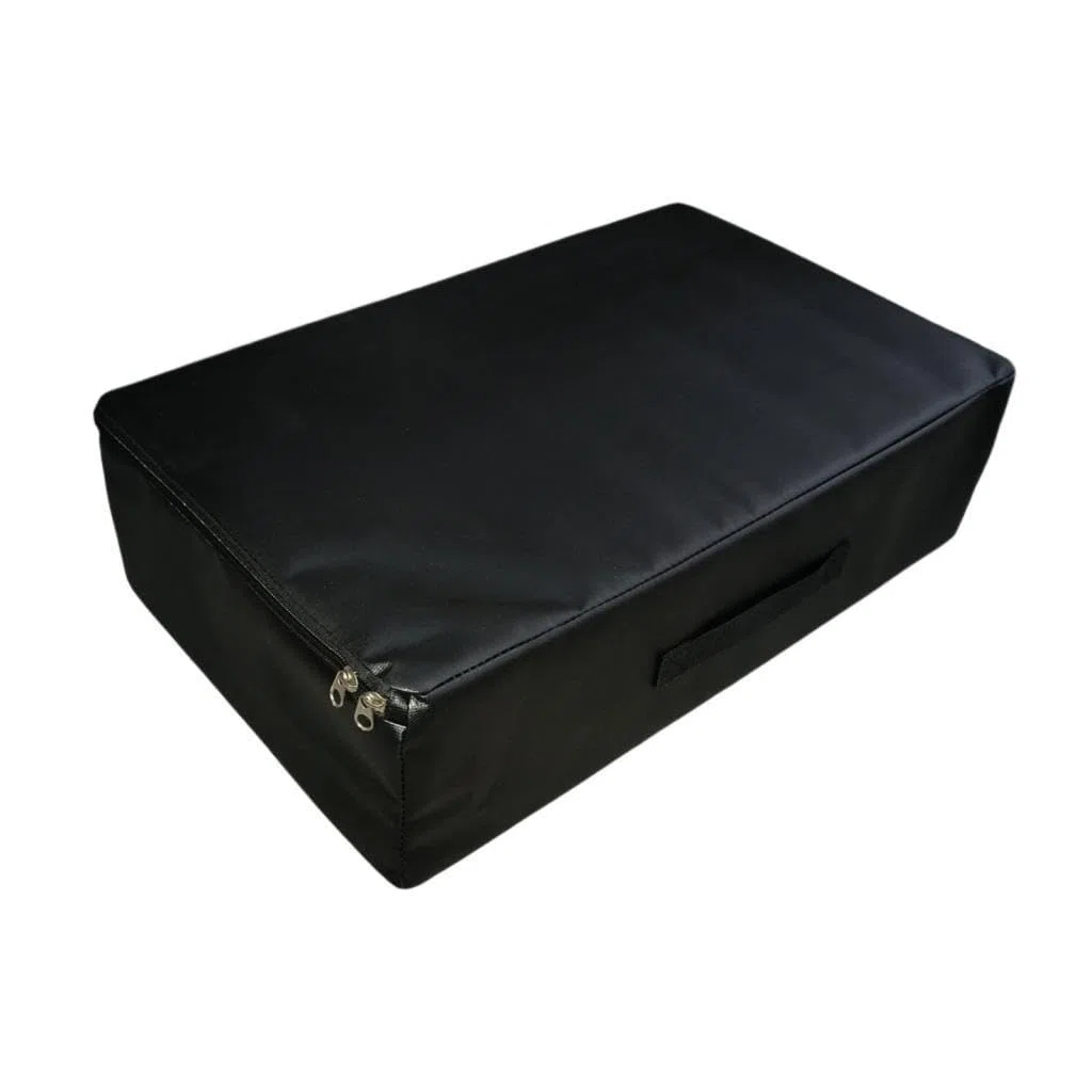 Almohadilla de caída para Levantamiento de Pesas Silence Deadlift Pad portátil para protección del Suelo con asa, 50 Cm X 30 Cm X 15