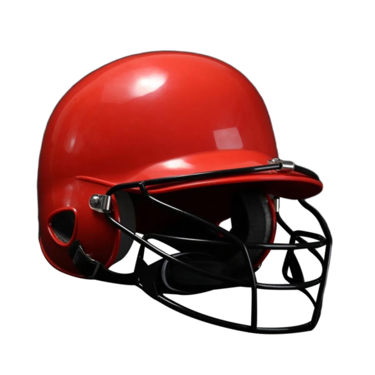 Casco de béisbol de Doble Oreja con para máscara, diseñado para Hombres Adultos. Ofrece protección Durante los Partidos. Casco Combate softbol con absorción Impactos.