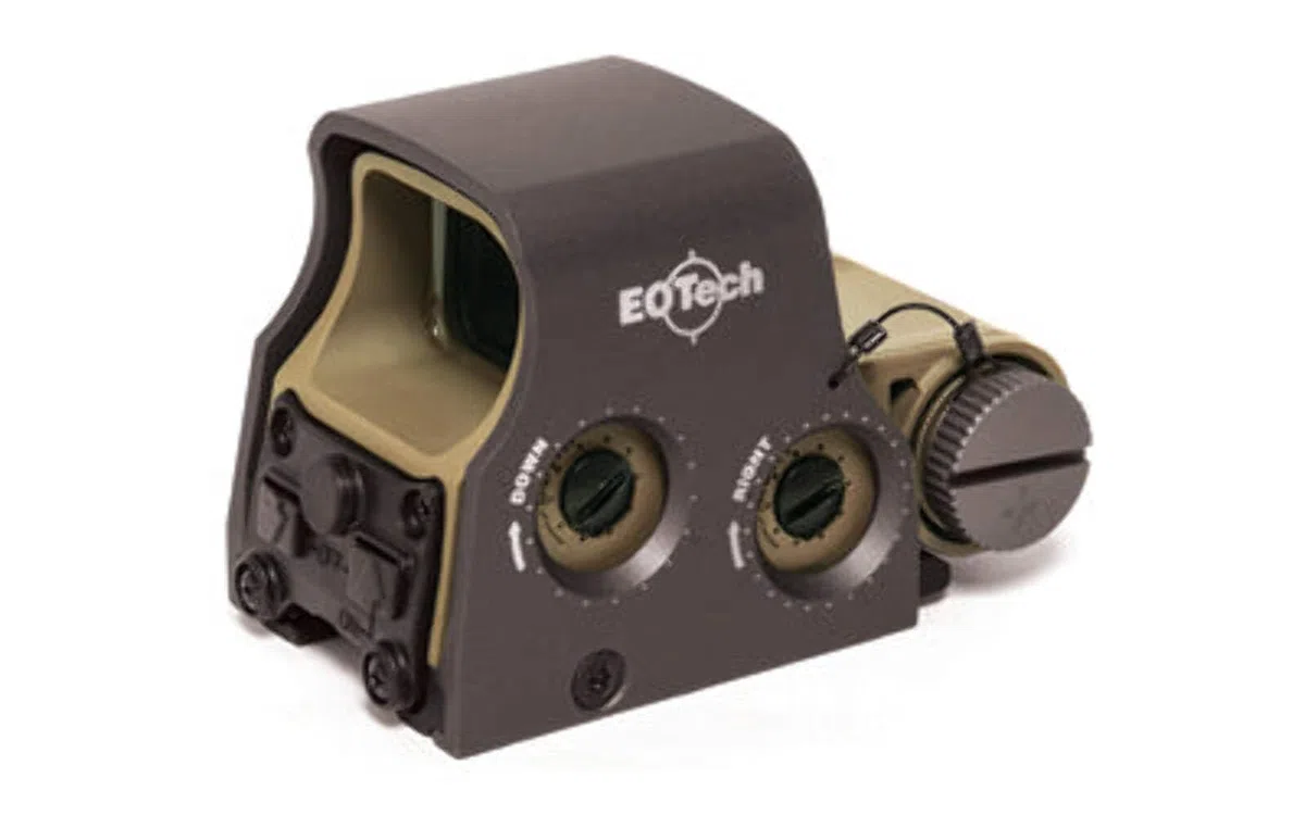 Holographic Sight XPS2-0 68-1 MOA, CR123 Battery, Tan - Eotech