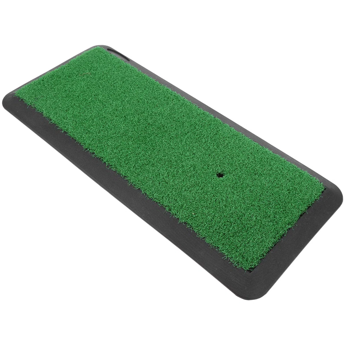 iFCOW Esterilla de práctica de Swing de Golf, Ayudas de Entrenamiento de Golf Esterilla de práctica de césped Artificial con Base de Goma Antideslizante