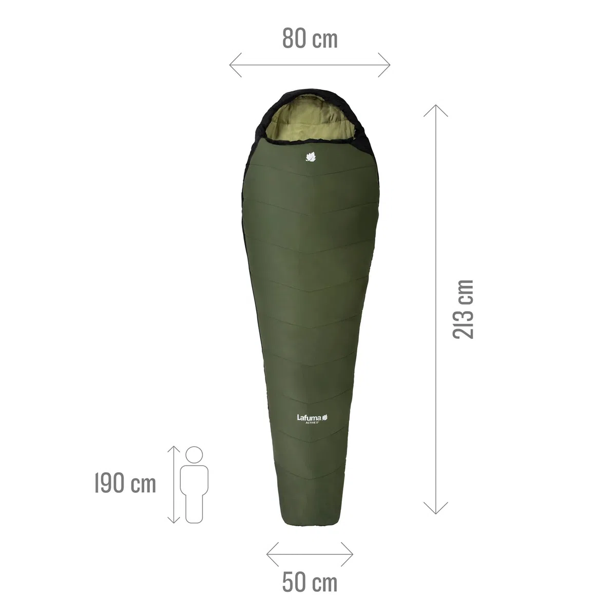 Lafuma Active 10 - Saco de Dormir Unisex