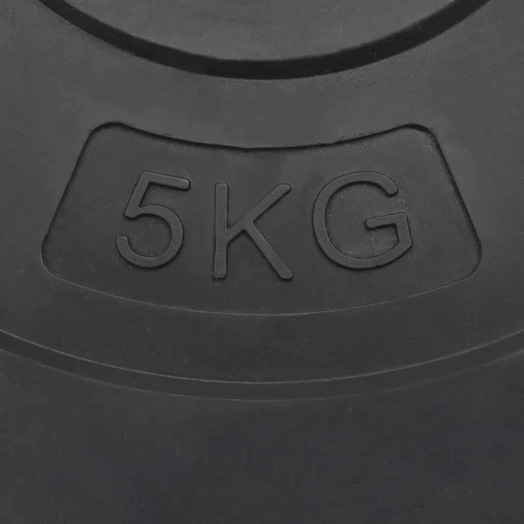 vidaXL Placas de Peso 4 unids Entrenamiento de Halterofilia Deporte Multi-Modelo