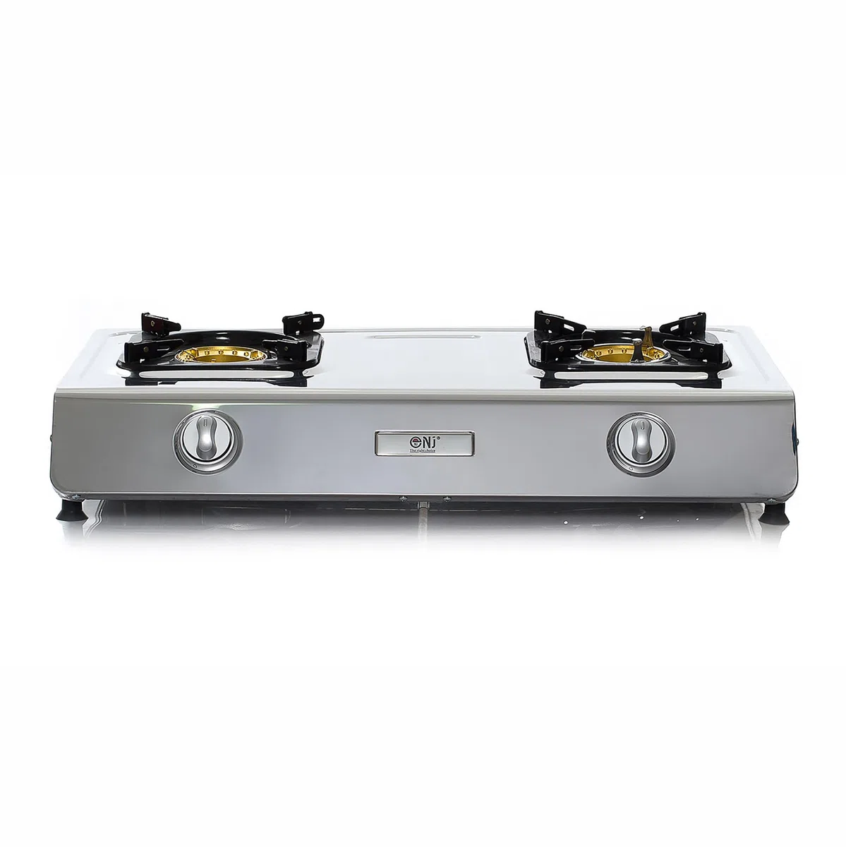 NJ NSD-2 Cocina de Gas Portatil - 2 Fuegos Hornillo para Interior GLP 7.2 kW