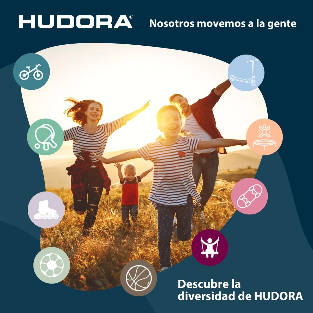 Hudora Tablero de Baloncesto Competition Pro - Cesta de Baloncesto con aro de clavada elástico para Montaje en Pared para niños y Adultos