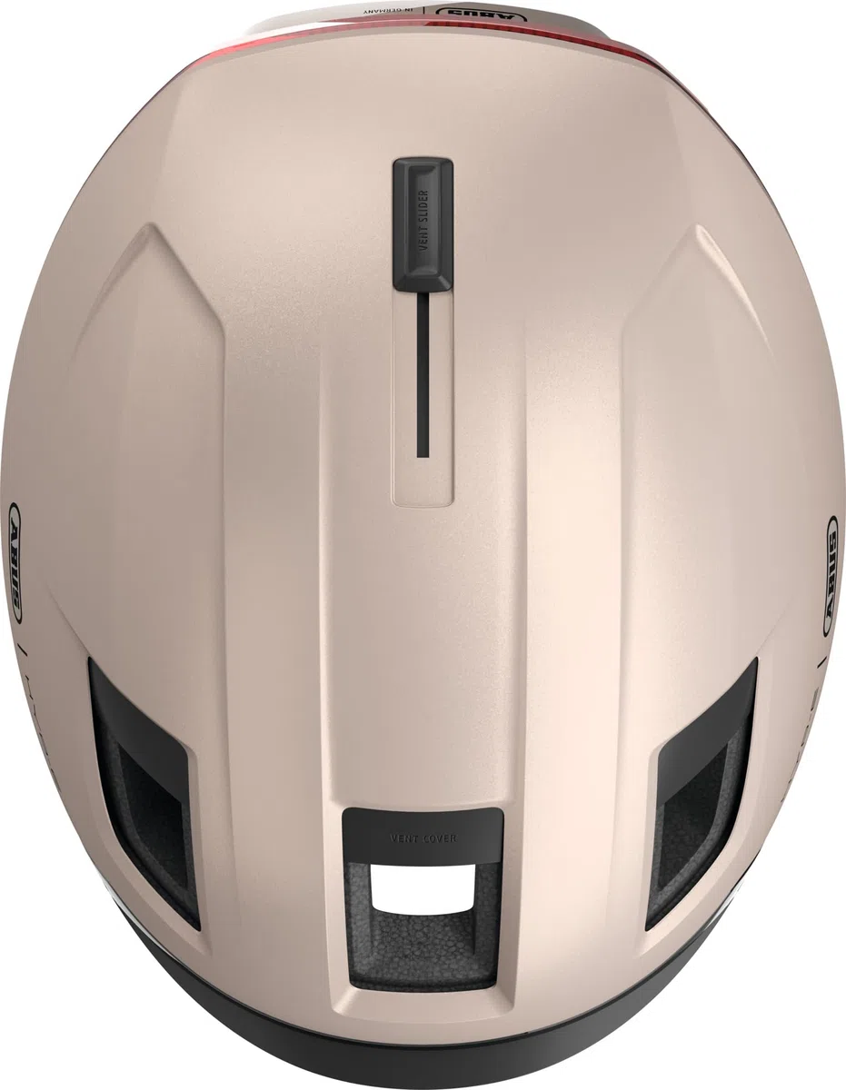 ABUS HYP-E Bike Helmet - Helmet with Front, Rear and Indicator Lights - Suitable for Cycling on e-Bikes and S-Pedelecs - Unisex-Adults and Youth - Size S, Green