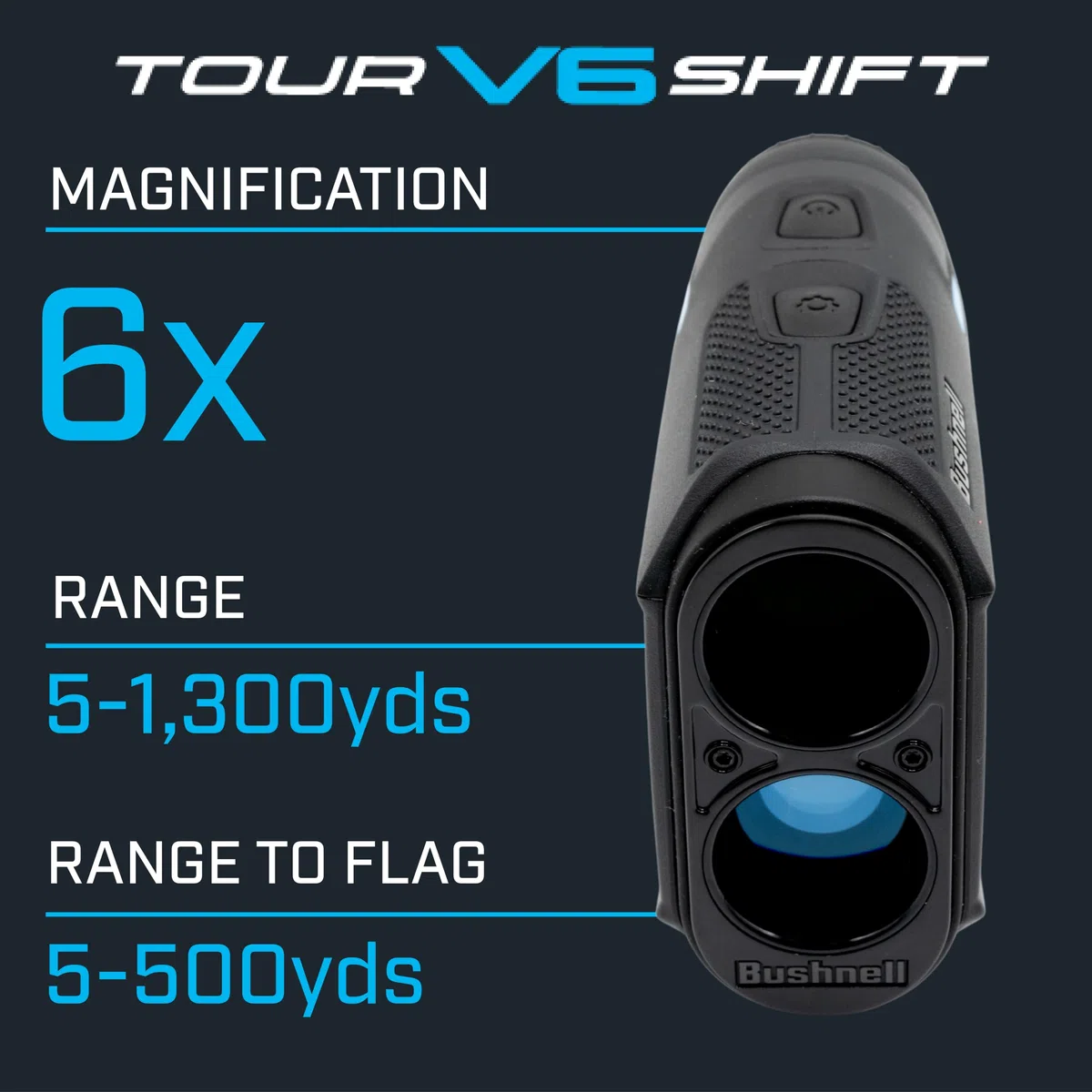 Bushnell Golf Tour V6 Shift Negro