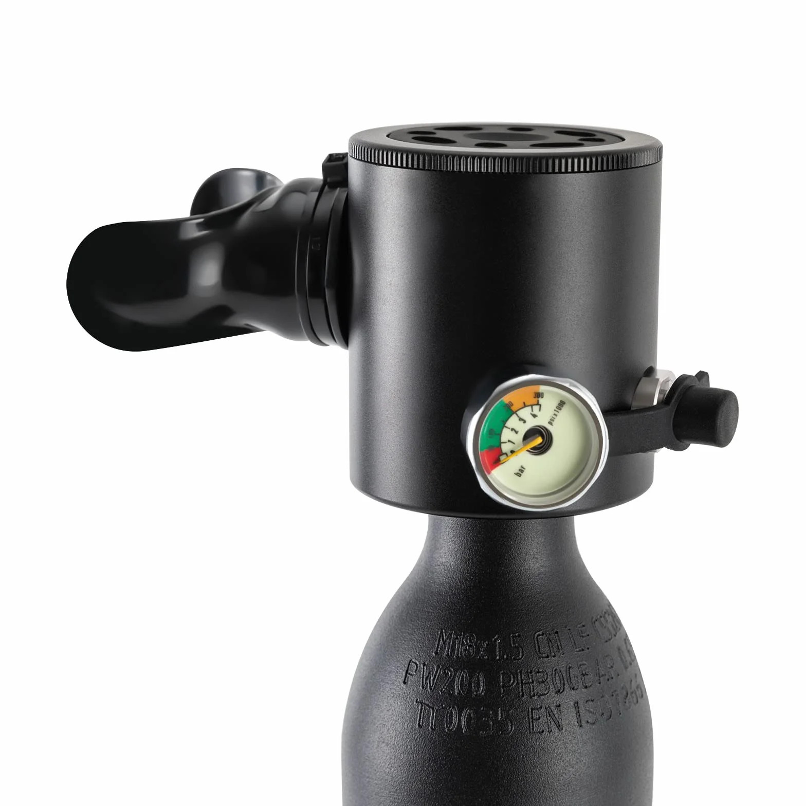 Mini Botella de Oxígeno Buceo Minibotella Bomba Sumergible 0.5 l Portatil Bombona de Buceo de 5-10 Minutos Pequeñas Submarinismo Tanque de Buceo Recargable Viajes Nadar Rescate