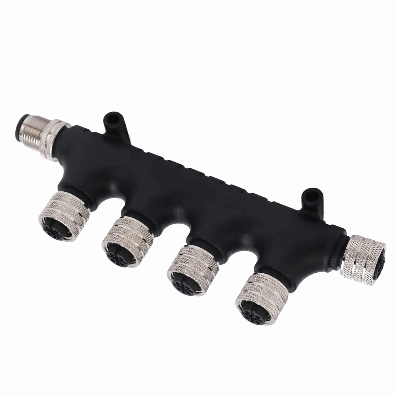 Conector en T NMEA 2000 Resistente Al Agua de 4 Puertos para una Comunicación Eficiente en el Barco ABS 5 Pines IP67 para Lowrance, Simrad, Navico