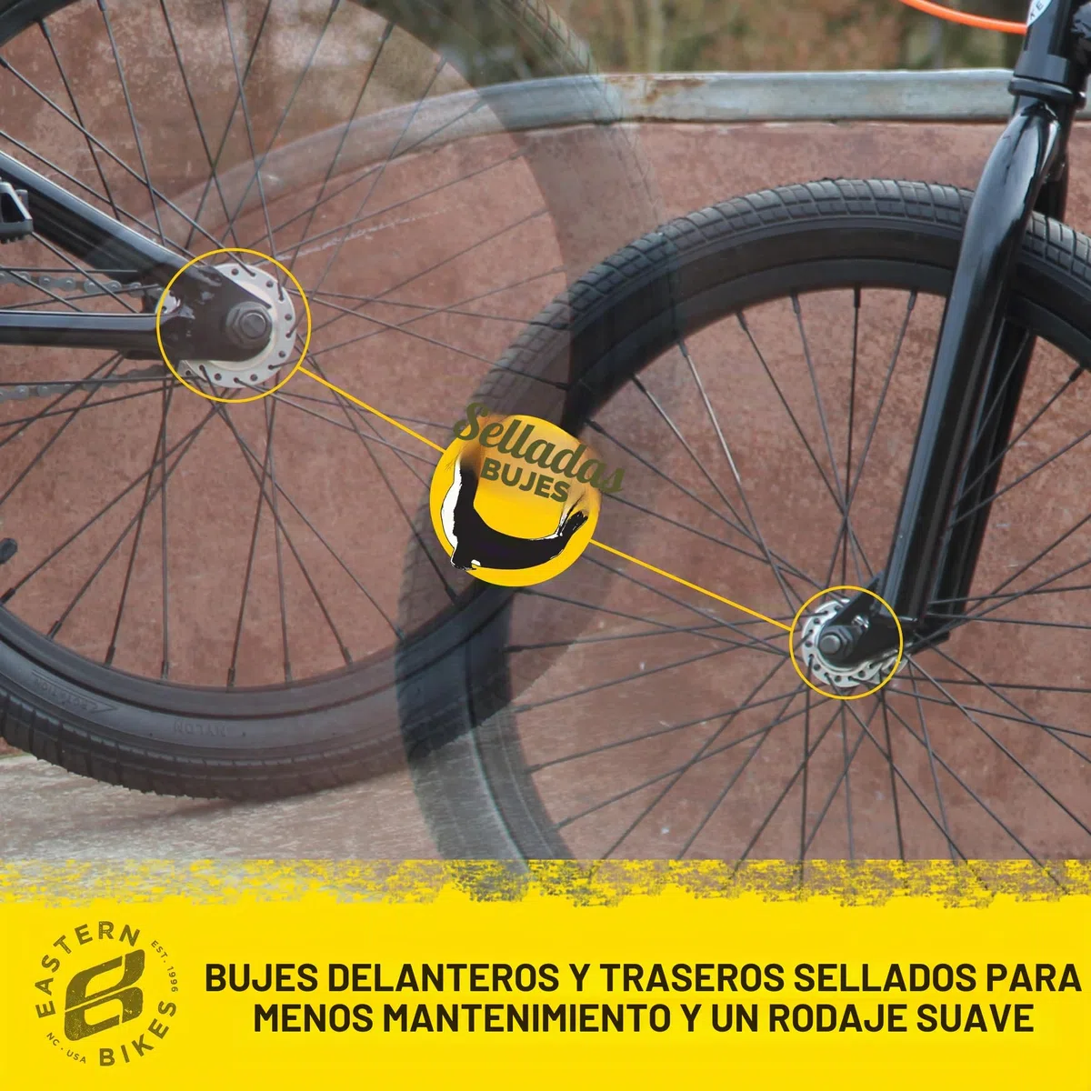 Eastern Bikes Paydirt 20-Inch BMX, Marco de Acero de Alta tensión