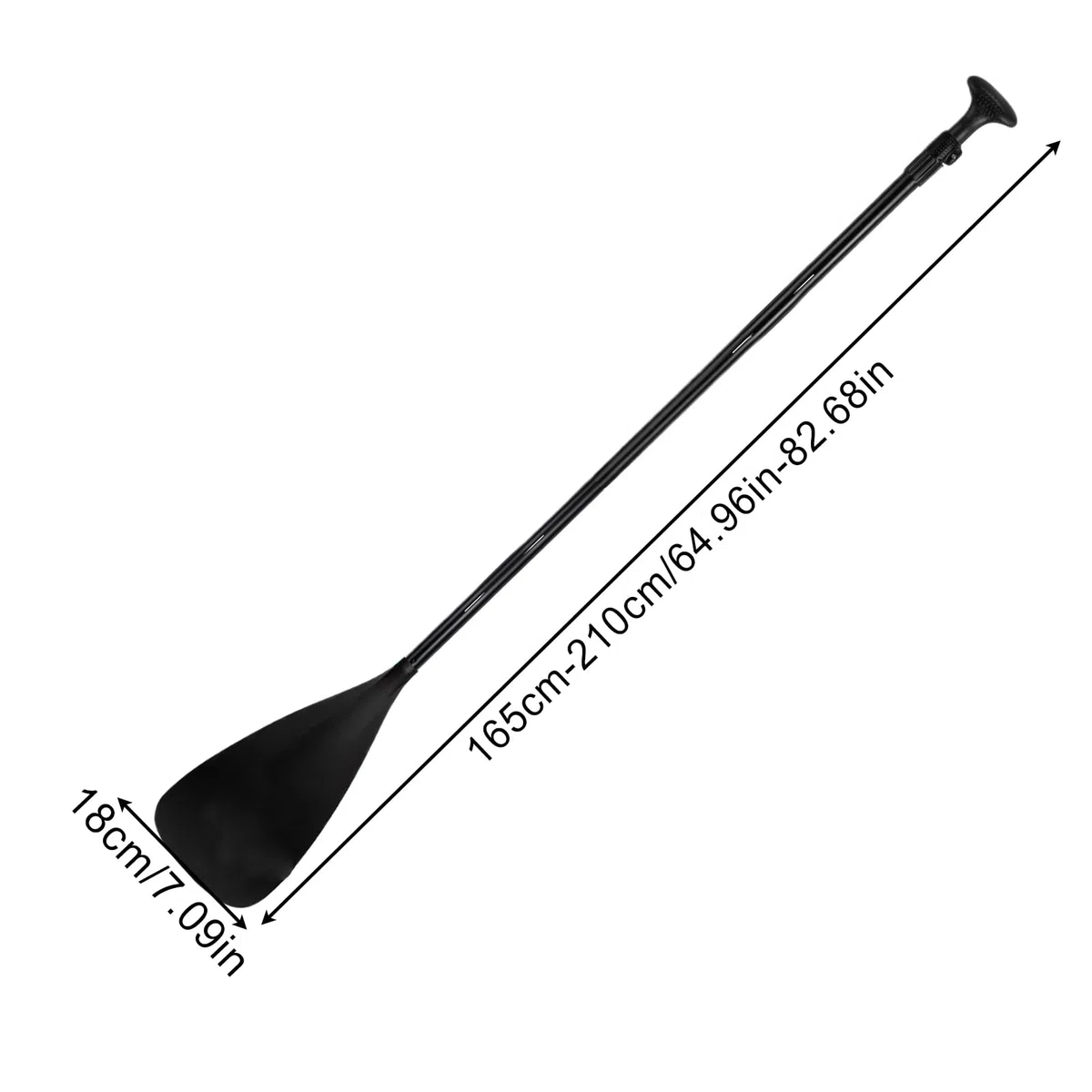 Paleta De Paddle Surf - Pala Telescópica Ergonómica,Herramienta de Remo Portátil y Accesorios para Canoa, Suministros Deportivos para Pesca Diaria, Surf, Actividades Marinas, Principiantes,