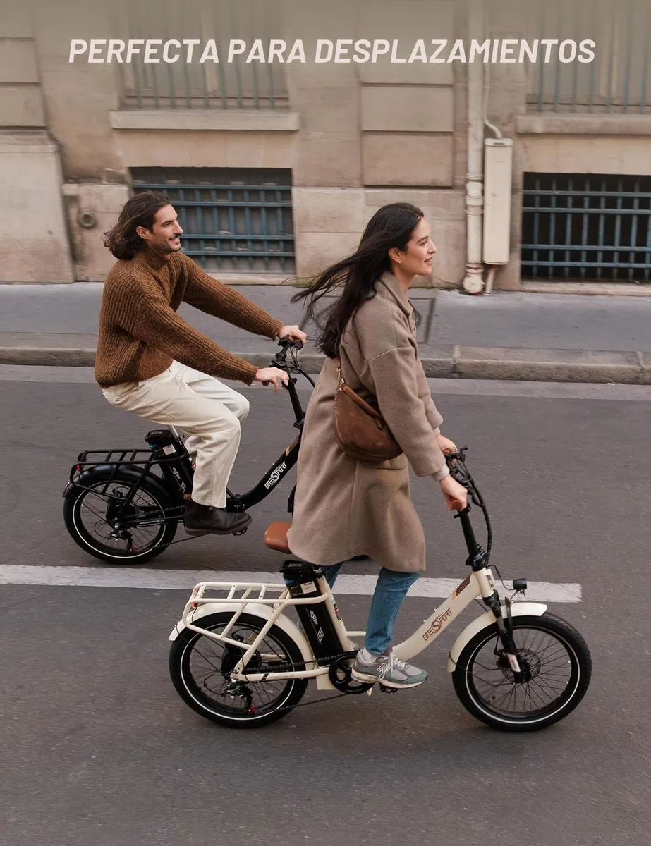 ONESPORT OT16-2 Bicicleta Eléctrica Plegable, 20" Ebike con Extraíble Bateria 48V 17Ah, 250W Bicicleta Electrica Adultos con Pantalla LCD y Conexión Bluetooth, Bici Eléctrica para Viajeros Urbanos