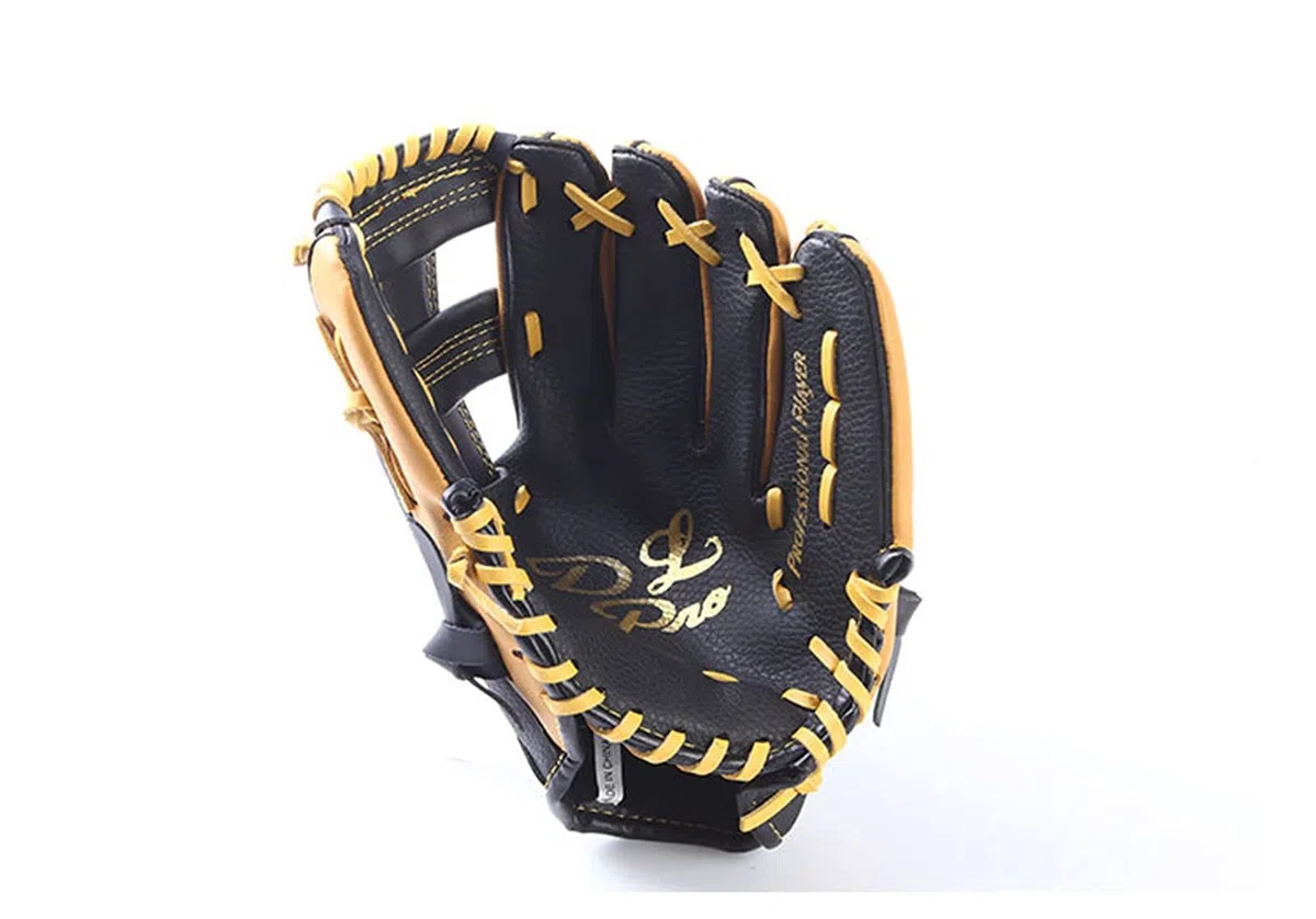 Guantes de Beisbol,Guante de Béisbol Guantes de béisbol de Cuero de Dos Capas Guantes de bateo para jóvenes Guantes de Lanzamiento de niños para niños Guantes de Softball