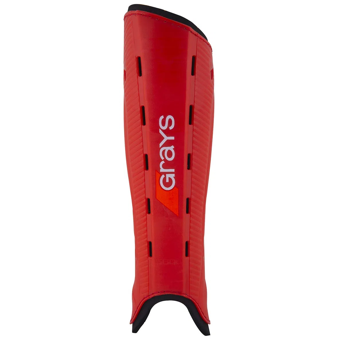 Grays G600 Espinillera Hockey sobre Hierba, Adultos Unisex, Rojo/Negro, M