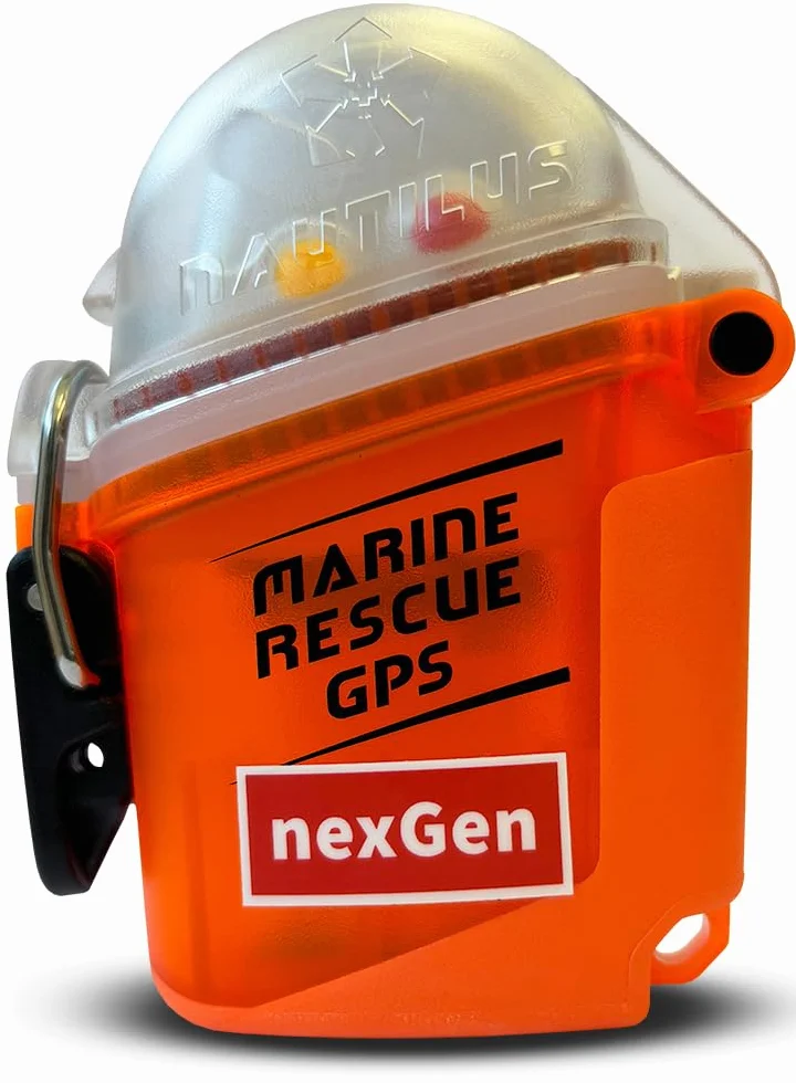 Nautilus Lifeline Lifeline Marine Rescue GPS, Unisex Adulto, Naranja, Small