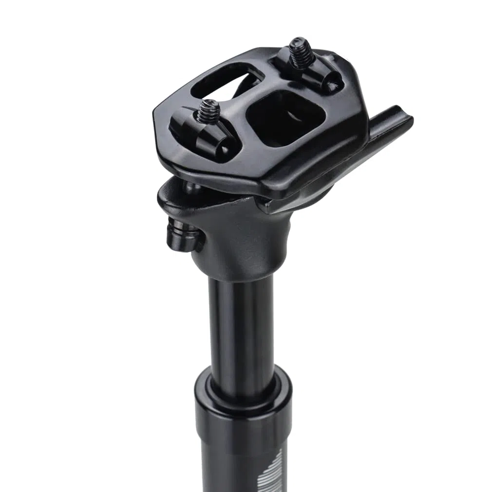 CYSKY Tija de Sillín de Suspensión 27.2 x 350mm con Adaptador de Tija de Sillín 28.6mm 30.9mm 31.6mm, Amortiguador de Tija de Sillín para Bicicleta de Montaña Bicicleta de Carretera