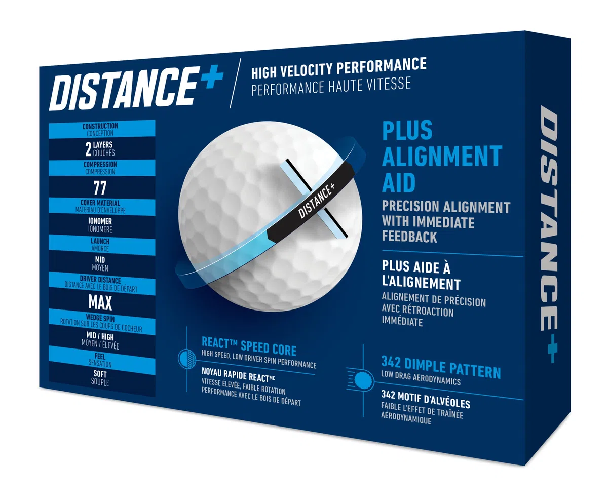 Taylormade Distance+ Golfbälle 2021