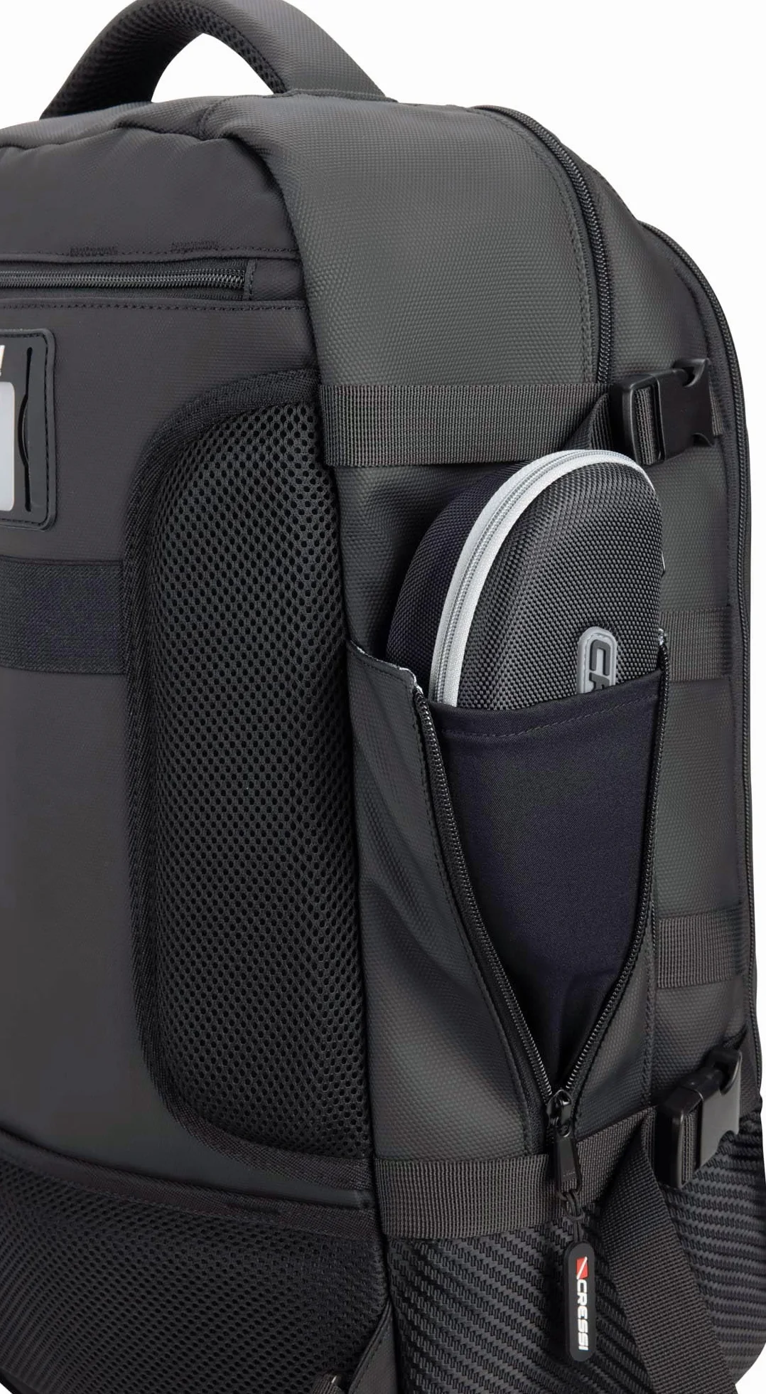 CRESSI Premium Backpack/Dry - Compact, Lightweight, Sporty and Waterproof Leisure Backpack, Black, Unisex