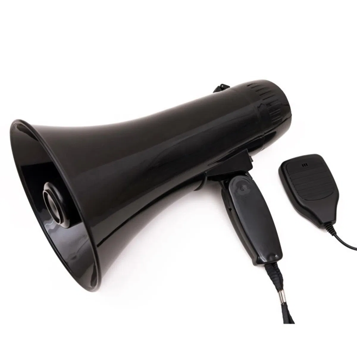 Eurobuy Altavoz megáfono portátil Bullhorn con micrófono desmontable, puerto USB para reuniones deportivas, guía turística, entrenador y árbitro, megáfonos ideales para deportes al aire libre